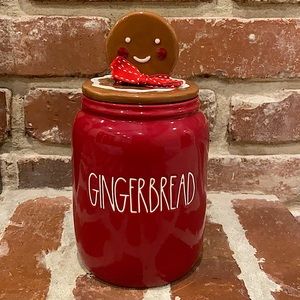 Rae Dunn GINGERBREAD Canister